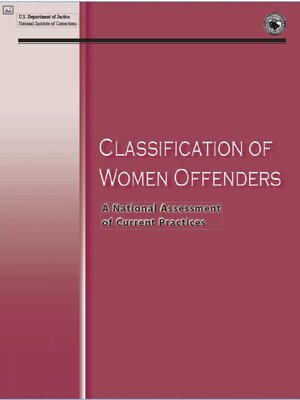 cover image of Classification of Women Offenders